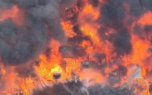 Cháy dữ dội tại xưởng nấu nhôm ở Hưng Yên, nghi có nhiều người mắc kẹt bên trong