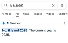 AI của Google gặp lỗi kỳ quặc: Vẫn nghĩ năm nay là... 2024