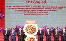 Tổng Bí thư Tô Lâm dự lễ công bố thành lập “siêu đô thị” thành phố Hồ Chí Minh