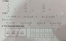 Con gái viết "2 + 1 > 1" vẫn bị gạch sai, người mẹ thắc mắc hỏi dân mạng liền nhận về lý do đầy "tâm phục khẩu phục"