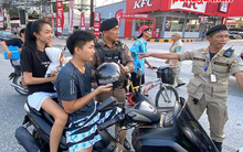 Thái Lan tăng 4 lần mức phạt không đội mũ bảo hiểm