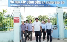 Cà Mau gấp rút sửa trụ sở, nơi ở cho cán bộ sáp nhập xã