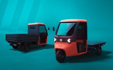 "Tân binh" xe tải điện siêu mini: Thiết kế độc lạ, chạy 90km/1 lần sạc, tải trọng 540kg