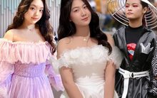 Những "công chúa mít ướt", bám bố không rời trong "Bố ơi, mình đi đâu thế?" nay thành thiếu nữ dịu dàng, được gọi là Hoa hậu nhí