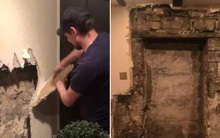 Cải tạo nhà bàng hoàng phát hiện cánh cửa bí ẩn dẫn đến nơi không ai ngờ tới