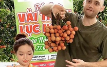 Vải thiều dội chợ rớt giá, đưa lên livestream lại "cháy hàng"