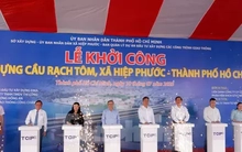 Khởi công xây cầu 500 tỷ, khơi thông cửa ngõ phía Nam TPHCM