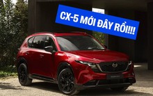 Mazda CX-5 2025 ra mắt: Nội thất mới hoàn toàn, màn hình lớn, ít phím bấm, 'úp mở' bản hybrid gây bất ngờ