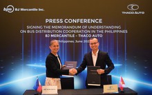 THACO AUTO hợp tác Tập đoàn BJ Mercantile phân phối xe bus THACO tại Philippines