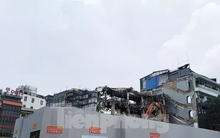 Hoàn thành phá dỡ tòa nhà Hàm cá mập trong 5 ngày tới