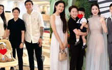 Hot WAGs đọ sắc: Doãn Hải My khí chất tiểu thư, có lấn át Chu Thanh Huyền trong tiệc thôi nôi con trai Quang Hải?