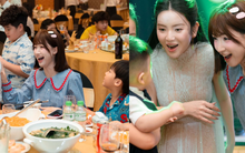 Ảnh nét căng Hòa Minzy dẫn Bo thúi đi sinh nhật con trai Quang Hải, màn đọ sắc với Chu Thanh Huyền mới gây sốt