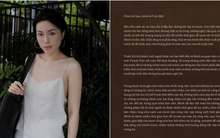 Lê Hà Trúc xin lỗi