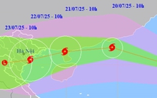Bão số 3 Wipha 2025: Di chuyển nhanh, hoàn lưu rộng, có thể giật cấp 15