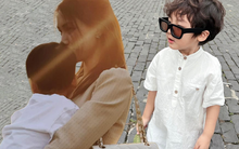 "Hot boy nhí" có gần 2 triệu người si mê trên MXH: Con trai của nữ ca sĩ nổi tiếng, mới 5 tuổi đã cực kỳ hiểu chuyện và tình cảm