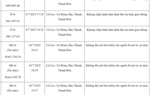 Loạt xe máy vượt đèn đỏ, không đội mũ bảo hiểm... có biển số sau nhanh chóng nộp phạt nguội theo Nghị định 168