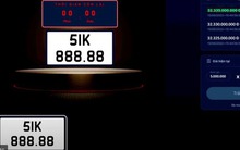 Đề xuất đánh thuế khi chuyển nhượng biển số xe ô tô trúng đấu giá