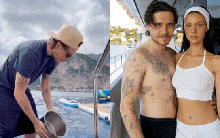 Cậu cả nhà Beckham khiến netizen "kinh hãi" vì 1 hành động khó tin trên du thuyền sang chảnh