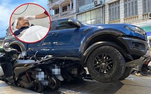 Vụ xe bán tải tông loạt xe máy trên phố Khâm Thiên: Tiết lộ tình trạng nguy kịch của 1 nạn nhân