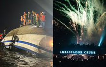 Du thuyền từng bị chỉ trích vì bắn pháo hoa đêm xảy ra vụ chìm tàu Vịnh Xanh có động thái bất ngờ