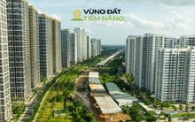 Toàn cảnh đoạn trên cao duy nhất của đường Vành đai 3: Phiến dầm dài như bể bơi liên tục được lắp đặt, sắp chạy xuyên qua đại đô thị của Vinhomes