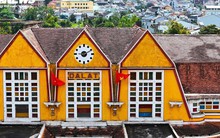 Nhà ga đường sắt gần 100 tuổi độc nhất vô nhị ở Việt Nam