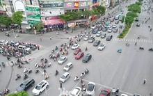 Cận cảnh các nút giao được xác định là 'cửa' kiểm soát xe máy xăng tại Hà Nội