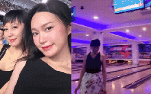 Mẹ Doãn Hải My diện đẹp thảnh thơi chơi bowling cùng các con, mẹ Văn Hậu lặng lẽ trông cháu gây chú ý