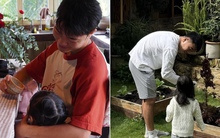 Hiếm hoi mới thấy Lương Xuân Trường đăng ảnh chụp cùng "bình rượu mơ", 2 cha con đáng yêu đến mức ai cũng muốn đẻ ngay cô con gái