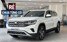 VW Teramont hạ giá kỷ lục còn 1,788 tỷ đồng: Là bản Limited nhiều 'option' xịn, tăng cạnh tranh trước Palisade, làm khó Explorer