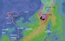 Bão số 2 mạnh lên cấp 11, giật cấp 13 trên Biển Đông, cảnh báo sóng lớn và gió mạnh nguy hiểm