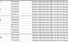 Loạt xe vượt đèn đỏ mang biển số sau nhanh chóng nộp phạt nguội theo Nghị định 168