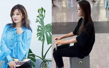 Con gái Triệu Vy lộ diện tại sân bay: Dáng cao nổi bật, nét mặt mệt mỏi