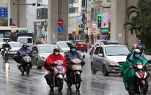 Miền Bắc, miền Trung đón mưa lớn từ chiều tối nay