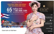 Tính đến 12h ngày 14/8: 30 tỷ đồng từ hơn 134.000 lượt đóng góp, người Việt vẫn đang gửi trọn nghĩa tình tới nhân dân Cuba