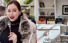 Diễn viên Trương Phương đăng clip khoe bộ sưu tập túi xách hàng hiệu đắt đỏ gây lóa mắt