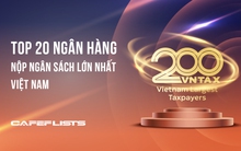 Công bố 20 Ngân hàng nộp ngân sách lớn nhất Việt Nam
