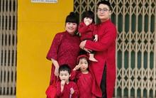 Cặp đôi Đà Nẵng gây sốt mạng khi 3 con đều sinh thường vào ngày 5/9