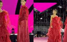 Louis Phạm bị bạn trai Việt kiều giẫm váy, "vồ ếch" trên sân khấu, "đàng trai" thẳng lưng bỏ đi gây tranh cãi