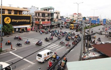 Hình ảnh Ngã tư Đình trước giờ G khởi công cầu vượt