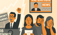 Chứng khoán hồi, thất nghiệp thấp, GDP tăng trưởng dương, tại sao người dân một số nơi lại cảm thấy kinh tế suy thoái?