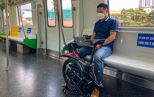 Từ hôm nay, người dân TP.HCM có thể mang xe đạp lên tàu Metro