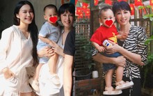 Mẹ vợ hot nhất làng bóng đá lại gây sốt với khoảnh khắc "đọ sắc" bên Doãn Hải My, netizen: Nhà này gen đỉnh!