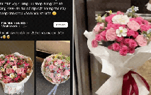 Khách ấm ức tố shop hoa tươi Hà Nội “treo đầu dê bán thịt chó”, còn bị shop block vì… bóc phốt đúng quá!