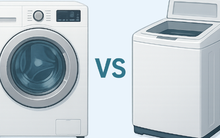 Máy giặt cửa ngang và máy giặt cửa trên: Loại nào tiết kiệm điện, nước hơn?