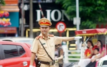Công an TP Hà Nội thay đổi thời gian, hướng đi phương tiện phục vụ tổng hợp luyện lần 2