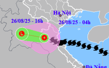Bão số 5 suy yếu thành áp thấp nhiệt đới, mưa lớn tiếp diễn ở nhiều địa phương