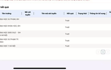 Nhiều thí sinh 'trúng tuyển ảo' nhưng trượt tất cả các nguyện vọng
