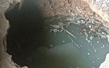 'Hố tử thần' không đáy xuất hiện tại Lạng Sơn, một hộ dân phải di dời khẩn cấp