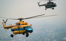 Ngắm dàn trực thăng 10 chiếc luyện tập đội hình 1-3-3-3 chuẩn bị Quốc khánh 2-9